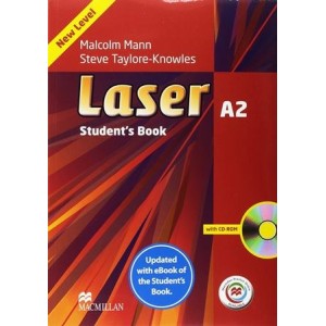 Підручник Laser 3rd Edition A2 Students Book + eBook Pack + MPO ISBN 9781380000194