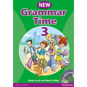 Підручник Grammar Time New 3 Students Book+CD ISBN 9781405866996
