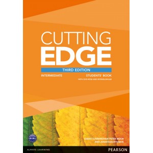 Підручник Cutting Edge Intermediate Student Book with DVD and myEnglishLab ISBN 9781447944041