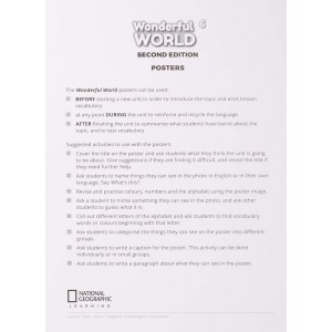 Книга Wonderful World 2nd Edition 6 Posters ISBN 9781473760912