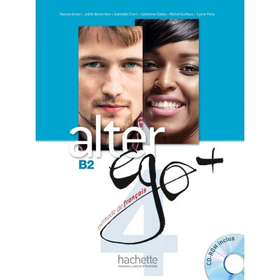 Книга Alter Ego+ 4 Livre + CD-ROM ISBN 9782014015508 заказать онлайн оптом Украина