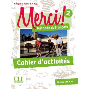 Книга Merci! 2 A1 Cahier d`exercices ISBN 9782090388329