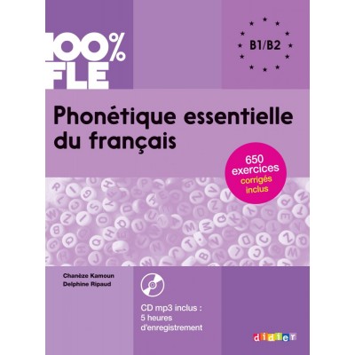 Phon?tique Essentielle du Fran?ais B1-B2 Livre + Mp3 CD + Corriges ISBN 9782278087310 заказать онлайн оптом Украина