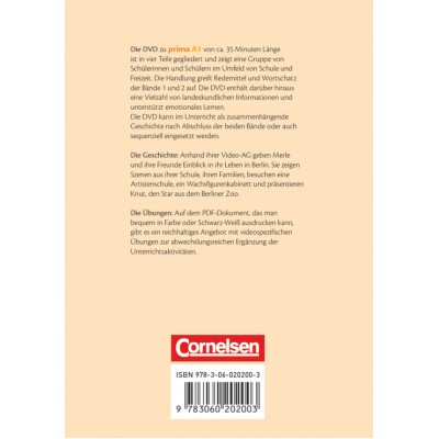 Prima-Deutsch fur Jugendliche 1/2 (A1) Video- DVD Jin, F ISBN 9783060202003 замовити онлайн