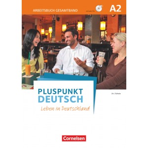Робочий зошит Pluspunkt Deutsch NEU A2 Arbeitsbuch mit Audio-CDs Jin, F ISBN 9783061205560