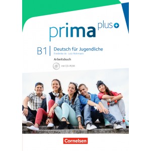 Робочий зошит Prima plus B1 Arbeitsbuch mit CD-ROM Jin, F ISBN 9783061206543