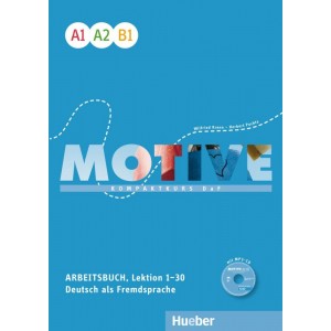 Робочий зошит Motive A1–B1 Arbeitsbuch Lektion 1–30 Herbert Puchta Dr ISBN 9783190318780