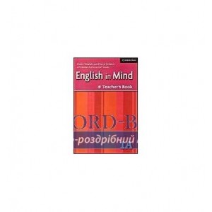 Книга для вчителя English in Mind Combo 1A Teachers Resource Book ISBN 9780521706353