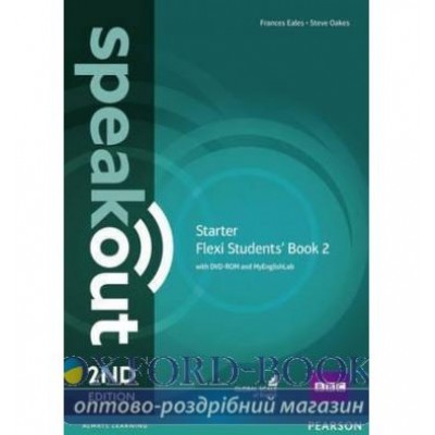 Підручник Speak Out 2nd Starter Split book 2 Student Book +DVD +MEL -key ISBN 9781292161013 заказать онлайн оптом Украина