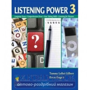Підручник Listening Power 3 Student Book+CD ISBN 9780132626484