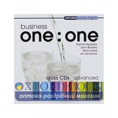 Диск Business one:one Advanced Class Audio CD ISBN 9780194576857 заказать онлайн оптом Украина