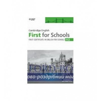 Підручник Practice Tests for Cambridge First for Schools 2nd Edition Students Book (2015) ISBN 9781408096000 заказать онлайн оптом Украина