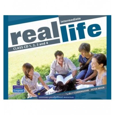 Диски для класса Real Life Intermediate: Class Audio CDs ISBN 9781405897303 замовити онлайн