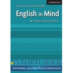 Книга для вчителя English in Mind 4 Teachers Resource Pack ISBN 9780521682718