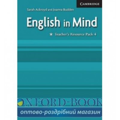 Книга для вчителя English in Mind 4 Teachers Resource Pack ISBN 9780521682718 заказать онлайн оптом Украина