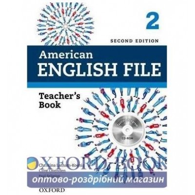 Книга American English File 2nd Edition 2 Teachers Book + Testing Program B1 Pre-Intermediate ISBN 9780194776349 замовити онлайн