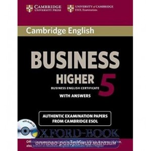 Підручник Cambridge BEC Higher 5 Students Book with CDs ISBN 9781107669178