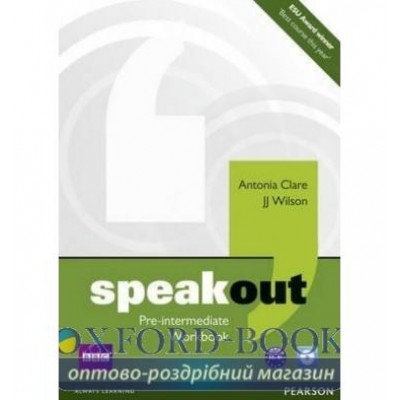 Робочий зошит Speak Out Pre-Intermediate Workbook-key+CD ISBN 9781408259504 заказать онлайн оптом Украина