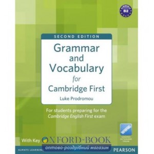Книга Grammar and Vocabulary for FCE with key NEW ISBN 9781408290590