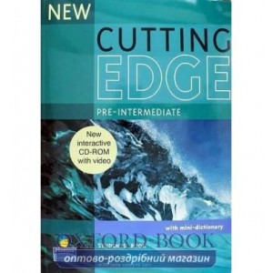 Підручник Cutting Edge Pre-Interm New Student Book+CD-Rom ISBN 9781405852289