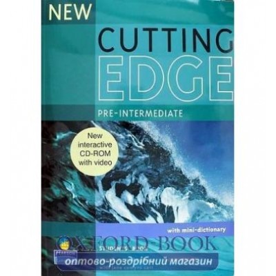 Підручник Cutting Edge Pre-Interm New Student Book+CD-Rom ISBN 9781405852289 замовити онлайн