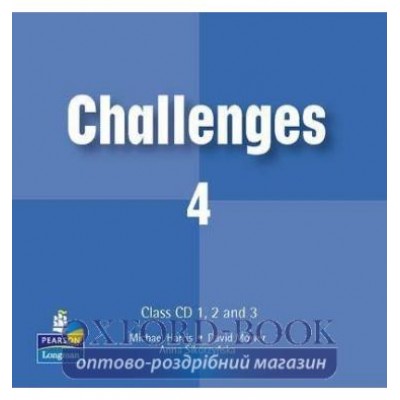 Диск Challenges 4 Class CDs (3) adv ISBN 9780582851801-L заказать онлайн оптом Украина