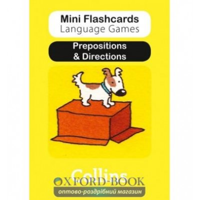 Картки Mini Flashcards Language Games Prepositions & Directions ISBN 9780007522477 заказать онлайн оптом Украина