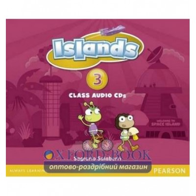 Диски для класса Islands 3 Class Audio Cds ISBN 9781408290262 замовити онлайн