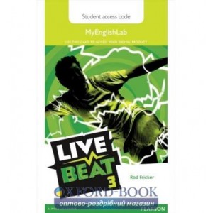 Робочий зошит Live Beat 3 Workbook with MyEnglishLab Student Access Card ISBN 9781292100760