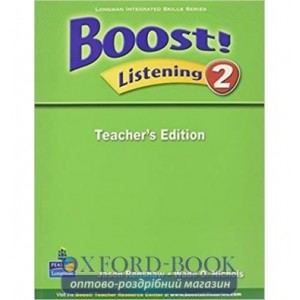 Книга для вчителя Boost! Listening 2 Teachers book ISBN 9789620193767