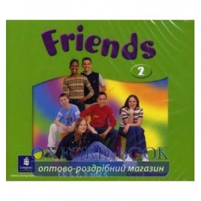 Диск Friends 2 Class CDs (4) adv ISBN 9780582841697-L заказать онлайн оптом Украина