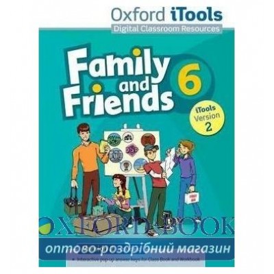 Ресурси для дошки Family & Friends 6 iTools DVD-ROM Version 2 ISBN 9780194814171 заказать онлайн оптом Украина
