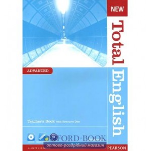 Книга для вчителя Total English Advanced Teachers book+Test+CD ISBN 9781405848299