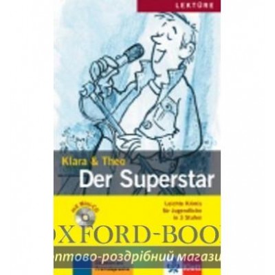 Der Superstar (A1-A2), Buch + CD ISBN 9783126064330 замовити онлайн