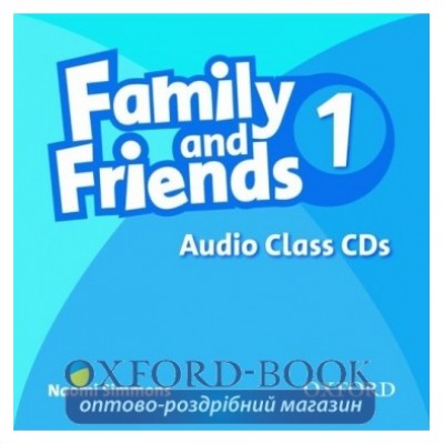 Family & Friends 1 Class CDs ISBN 9780194812054 заказать онлайн оптом Украина
