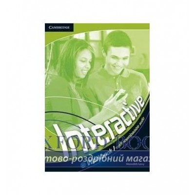 Робочий зошит Interactive 1 Workbook with Downloadable Audio Levy, M ISBN 9780521712095 заказать онлайн оптом Украина