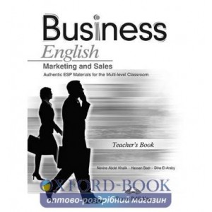 Книга для вчителя Bussiness English Marketing and Sales Teachers Book ISBN 9781848621381