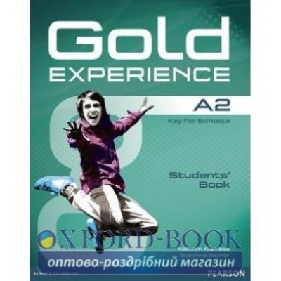 Підручник Gold Experience A2 Student Book +DVD ISBN 9781447961918 замовити онлайн