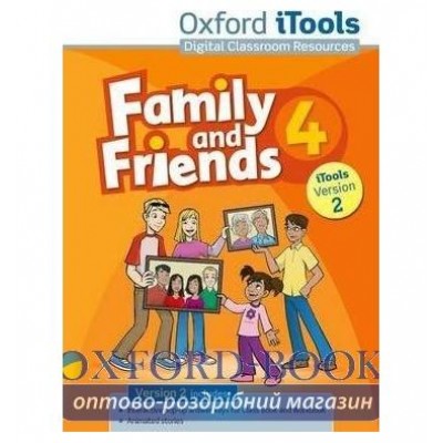 Ресурси для дошки Family & Friends 4 iTools DVD-ROM Version 2 ISBN 9780194814157 заказать онлайн оптом Украина