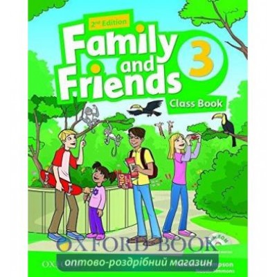 Підручник Family and Friends 2nd Edition 3 Class Book with Multi-ROM ISBN 9780194808316 заказать онлайн оптом Украина