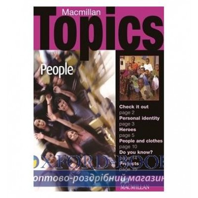 Книга Macmillan Topics Beginner People ISBN 9781405094900 замовити онлайн