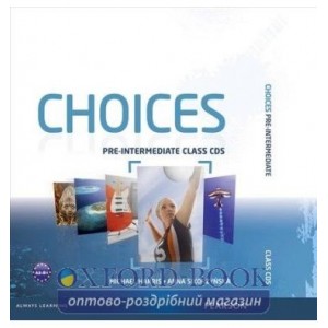 Диск Choices Pre-Intermediate Class CDs (6) adv ISBN 9781408242469-D