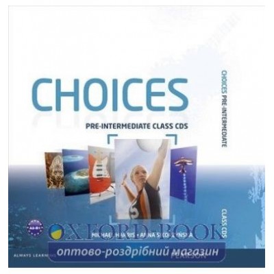 Диск Choices Pre-Intermediate Class CDs (6) adv ISBN 9781408242469-D замовити онлайн