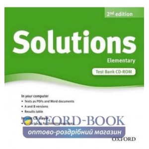 Тести Solutions 2nd Edition Elementary Test Bank CD-ROM ISBN 9780194553391