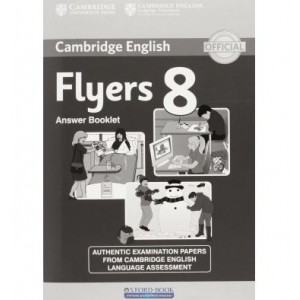 Книга Cambridge YLE Tests 8 Flyers Answer Booklet ISBN 9781107695108