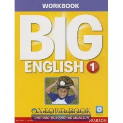 Робочий зошит American English: Big English 1 Workbook+CD ISBN 9780133044898 замовити онлайн