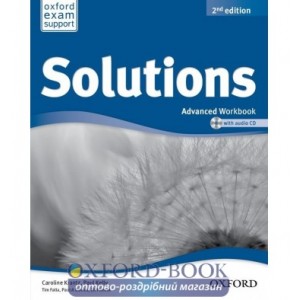Робочий зошит Solutions 2nd Edition Advanced workbook with Audio CD ISBN 9780194553698