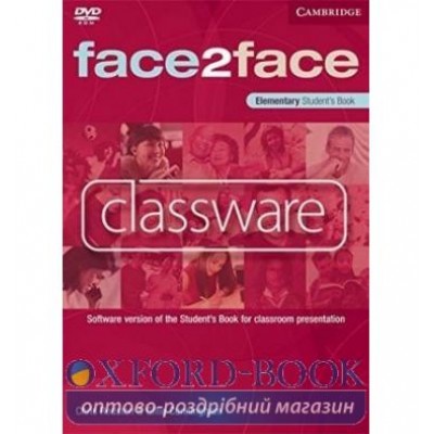 Face2face Elementary Classware DVD-ROM (single classroom) Redston, Ch ISBN 9780521740456 замовити онлайн