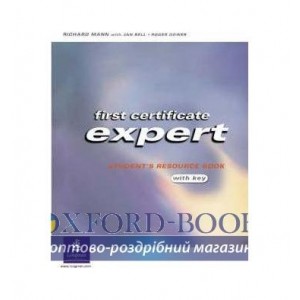 Робочий зошит FCE Expert Workbook+key ISBN 9780582469273