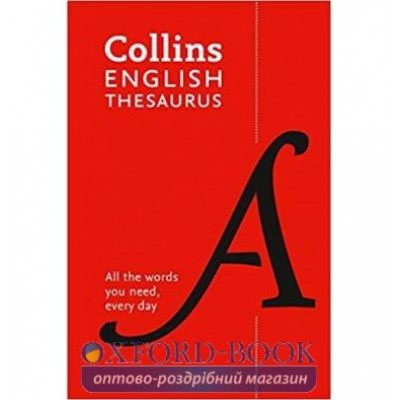 Книга Collins English Thesaurus 7th Edition ISBN 9780008102890 замовити онлайн